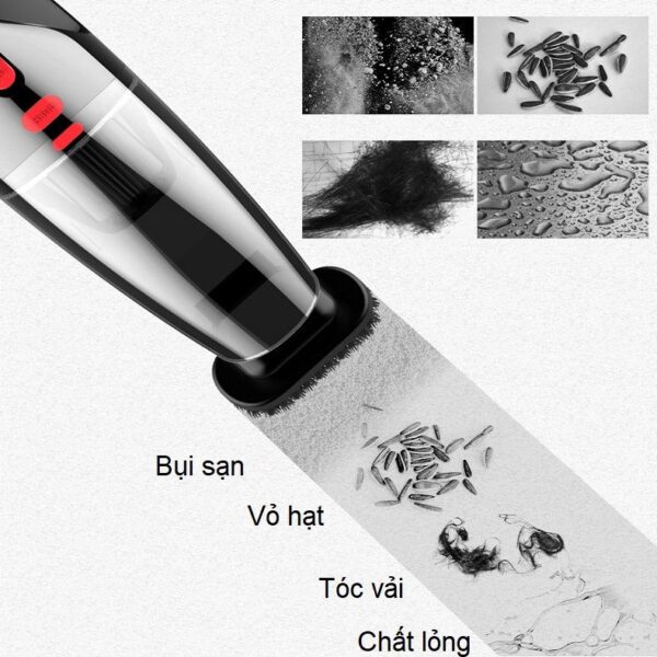 Máy Hút Bụi Mini Cầm Tay Ô Tô, Máy Hút Bụi Xe Hơi - Máy Hút Bụi Có Dây, Máy Hút Bụi Không Dây