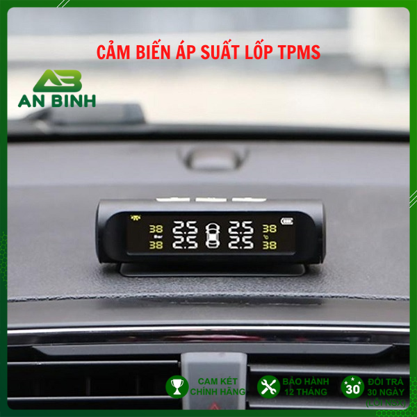 Cảm Biến Áp Suất Lốp Ô Tô TPMS Phiên Bản Quốc Tế, Sử Dụng Năng Lượng Mặt Trời