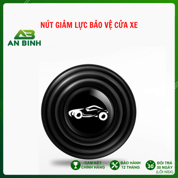 Nút Dán Giảm Lực Đóng Cửa Xe Ô Tô Chất Liệu Silicone Cao Cấp, Chống Sốc Bảo Vệ Cửa Xe Ô Tô